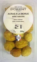Acras de Morue +sauce