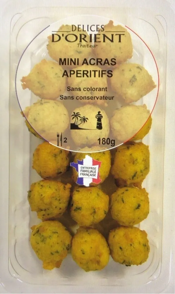 Beignets de morue au piment frais antillais