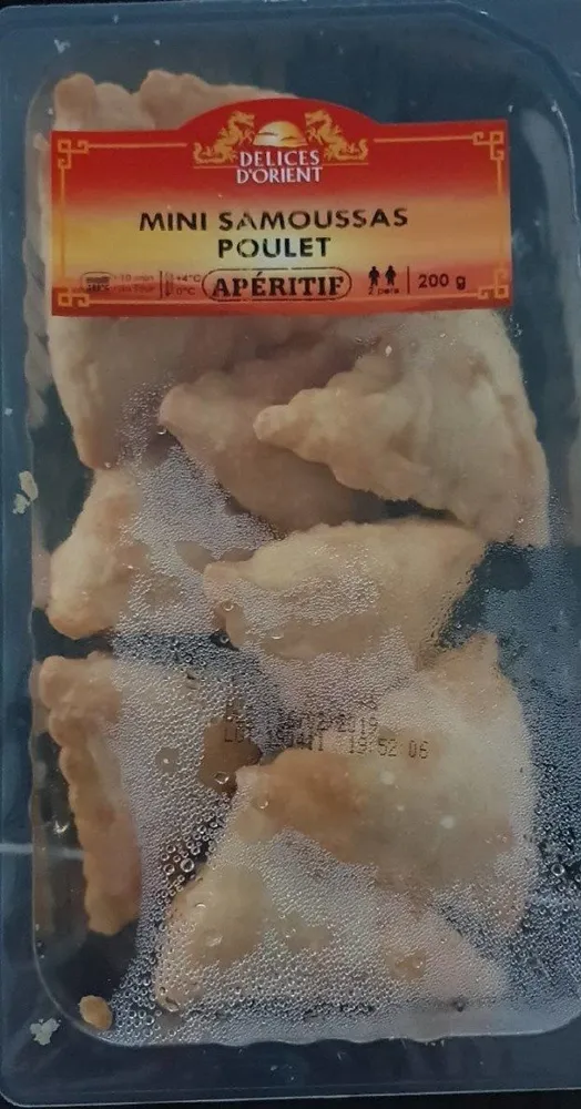 Mini samoussas poulet