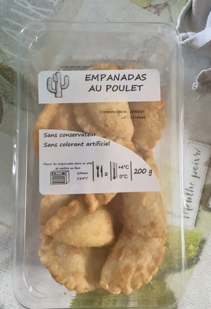 Empanadas au poulet