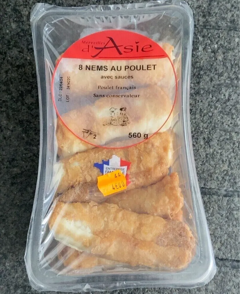 nems au poulet