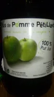 Jus de pomme pétillant