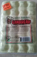 Ravioli frais au jambon et parmesan