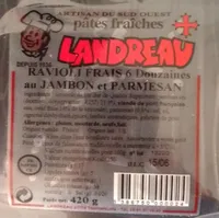 Ravioli frais au jambon et parmesan