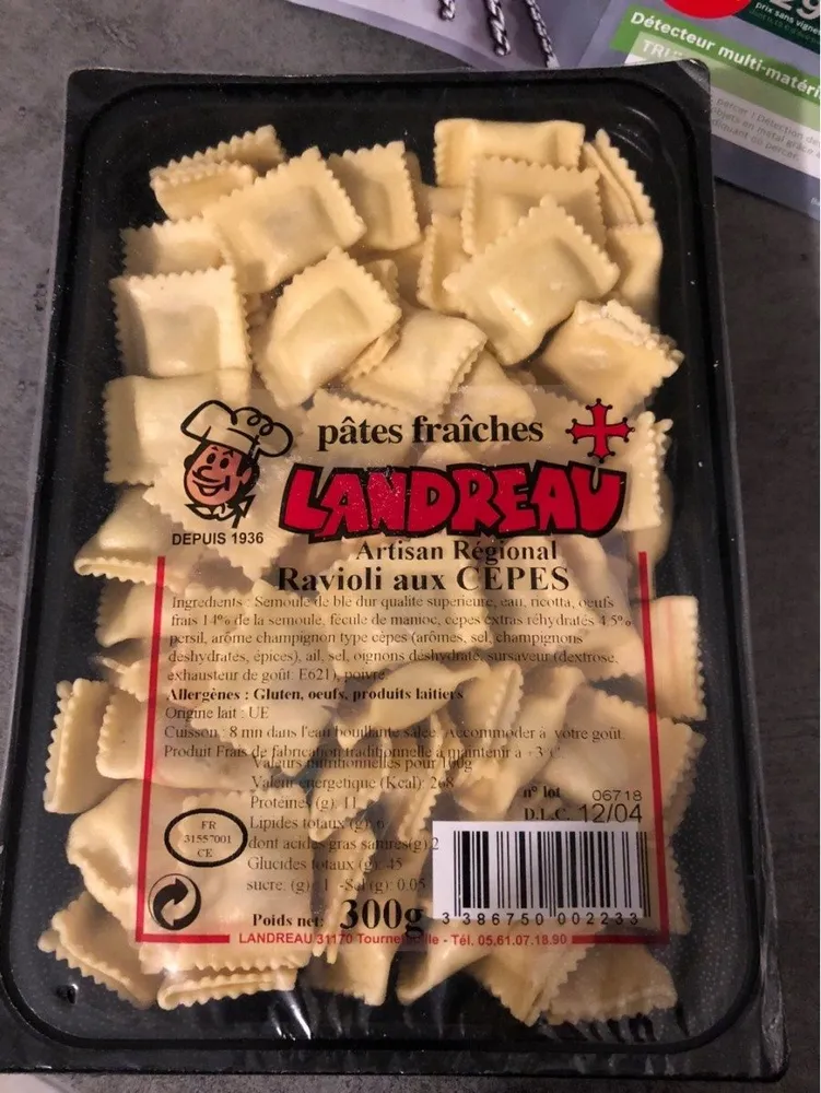 Ravioli au cepes