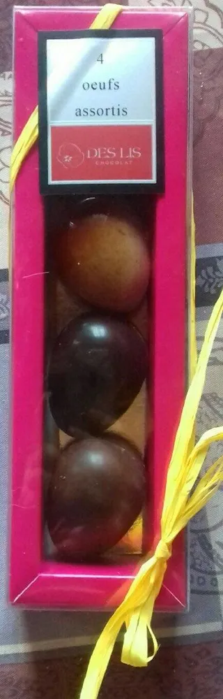 4 oeufs assortis