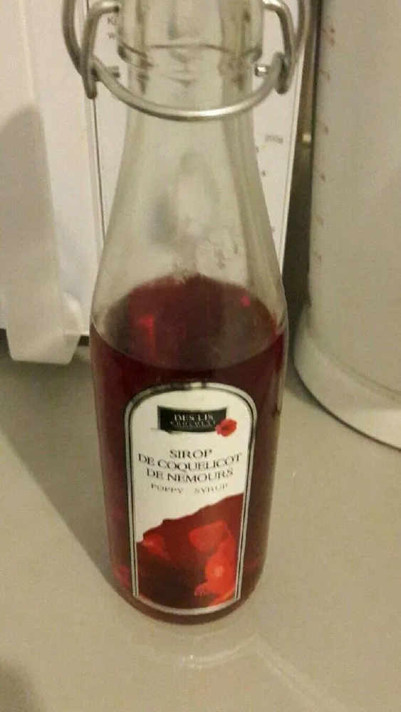 Sirop de coquelicot de nemours