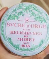 Sucre d orge des religieuses de moret