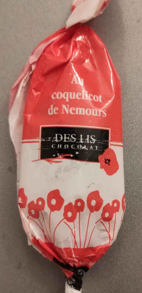 Sucette coquelicot