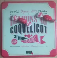 Bonbons au coquelicot de Nemours