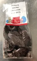 Chocolat noir 58% friture sèche