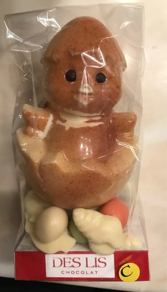 Sujet de paques chocolat blanc