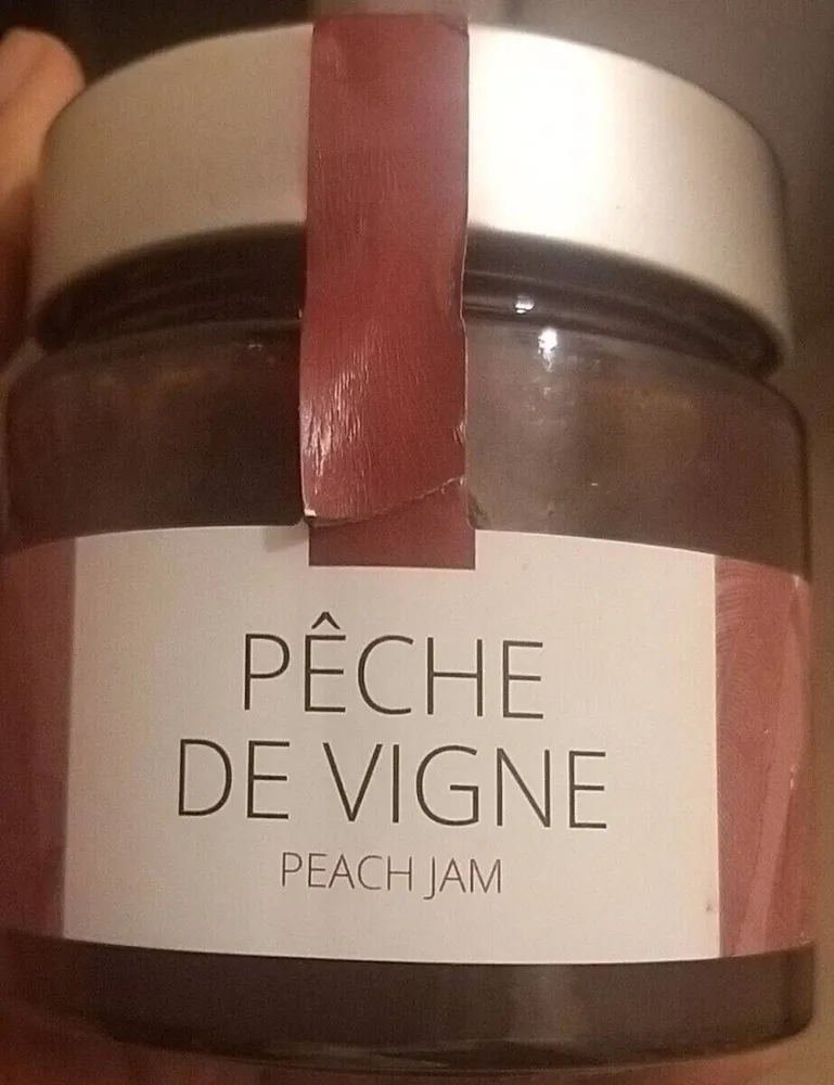 PÊCHE DE VIGNE PEACH JAM
