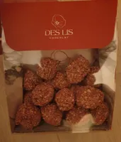 Boules pralinés framboises