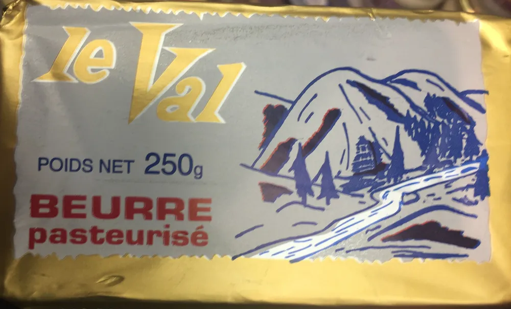 Beurre pasteurisé