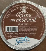 Crème au chocolat