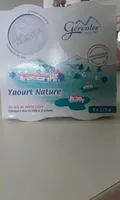 Yaourt brassé nature x4