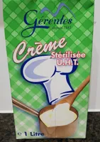 Crème stérilisée U. H. T