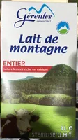 Lait de montagne entier