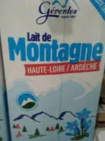 Lait 1/2 écrémé de montagne