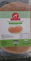 Feuilles de riz complet