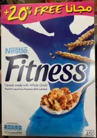 Céréales Fitness Nestlé, Blé Complet 375g+75 Gratuit