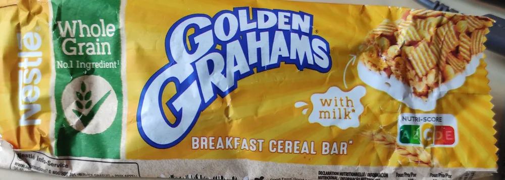 Golden grahams céréales et lait