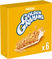 NESTLE GOLDEN GRAHAMS Barres de Céréales 6x25g