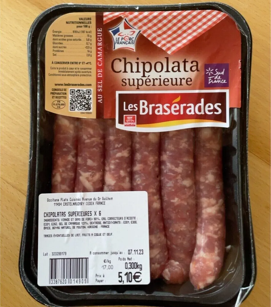 Chipolatas supérieures