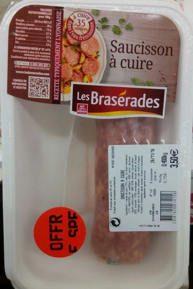 Saucisson à cuire