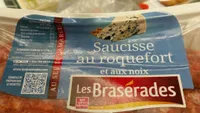 Saucisse roquefort noix