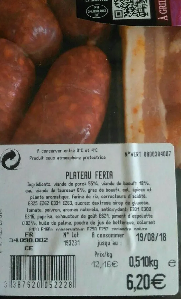 Braserades Plateau Feria