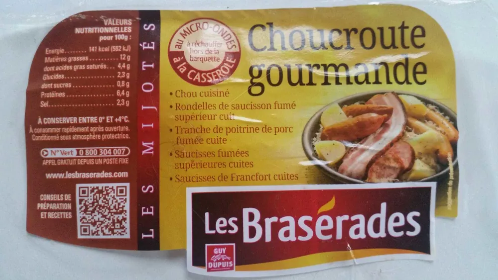Choucroute gourmande