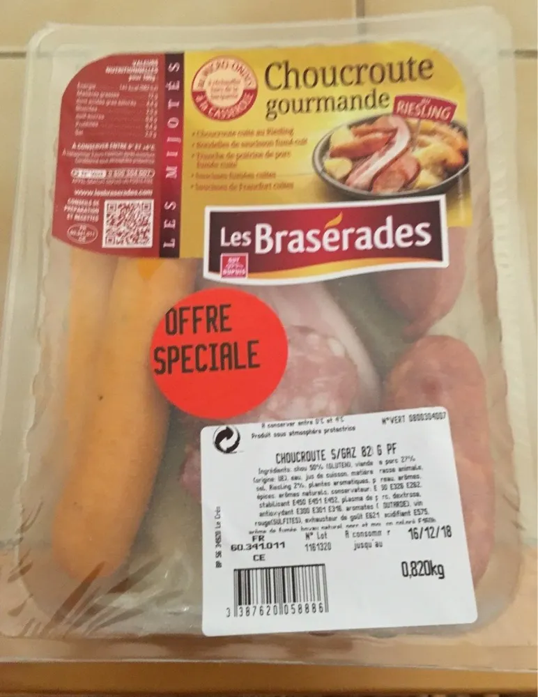 Choucroute gourmande