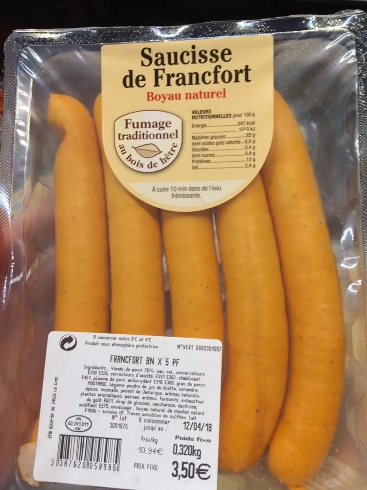Saucisse de Francfort