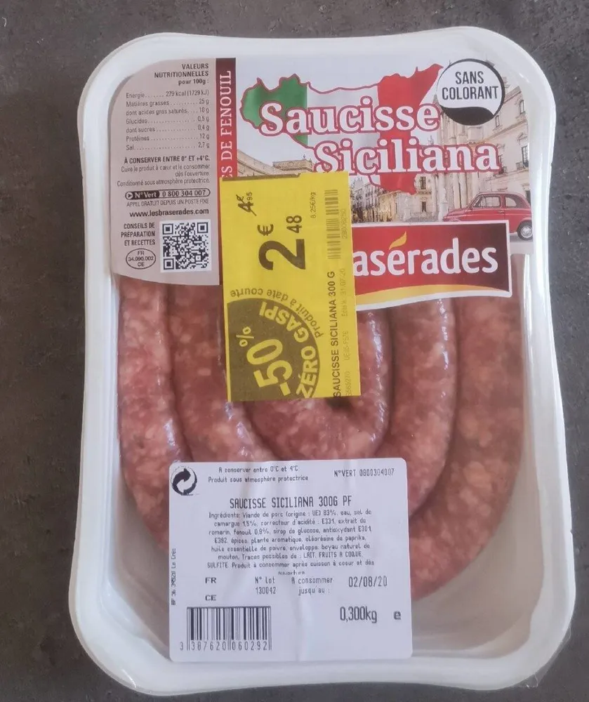 Saucisse siciliana