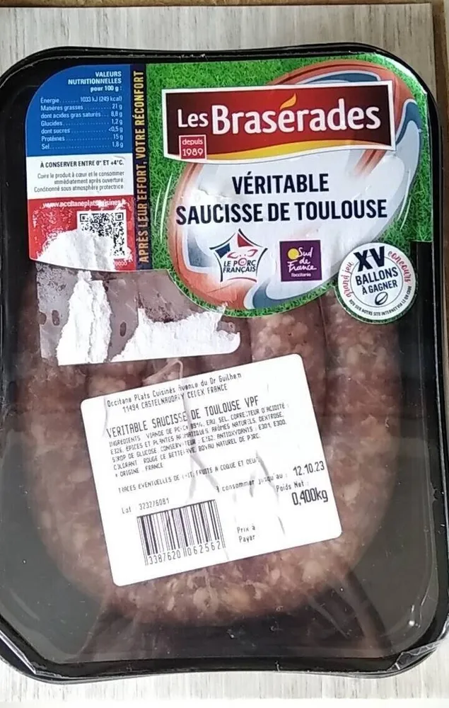 Véritable saucisse de Toulouse