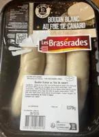 Boudin blanc au foie de canard