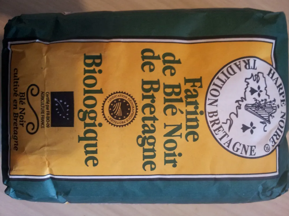 Farine de blé noir de Bretagne biologique