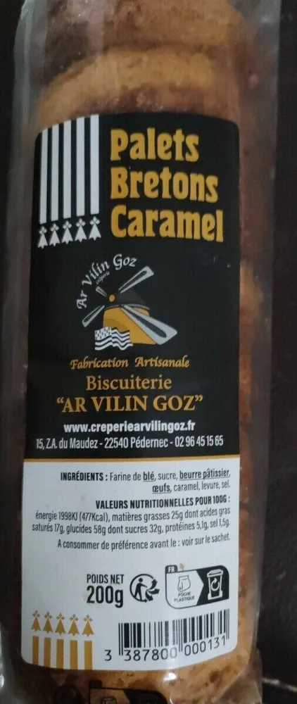 Palets Bretons Caramel