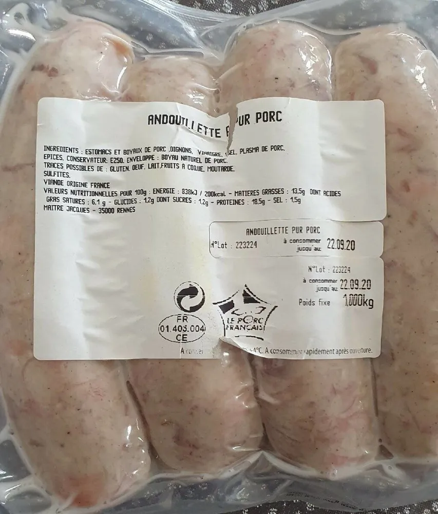 Andouillettes pur porc