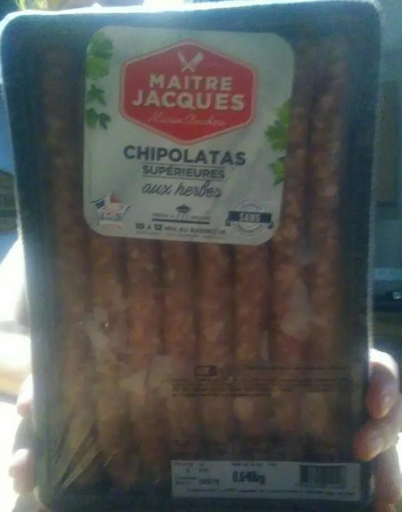 Chipolatas supérieures aux herbes