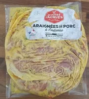 araignée de porc marinée épicée