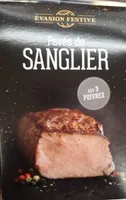 Pavés de sanglier aux 3 poivres