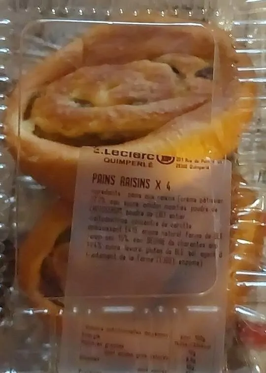 Pains raisins