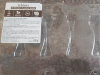 Éclair vanille et chocolat
