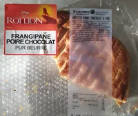 Galette frangipane poire chocolat
