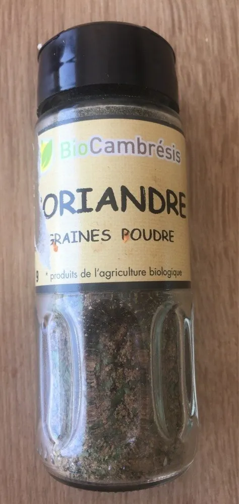 Coriande graines poudre