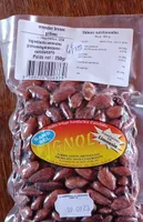 Amandes brunes grillées