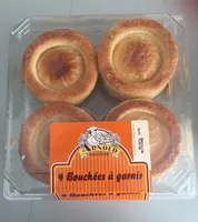 4 Bouchées à Garnir
